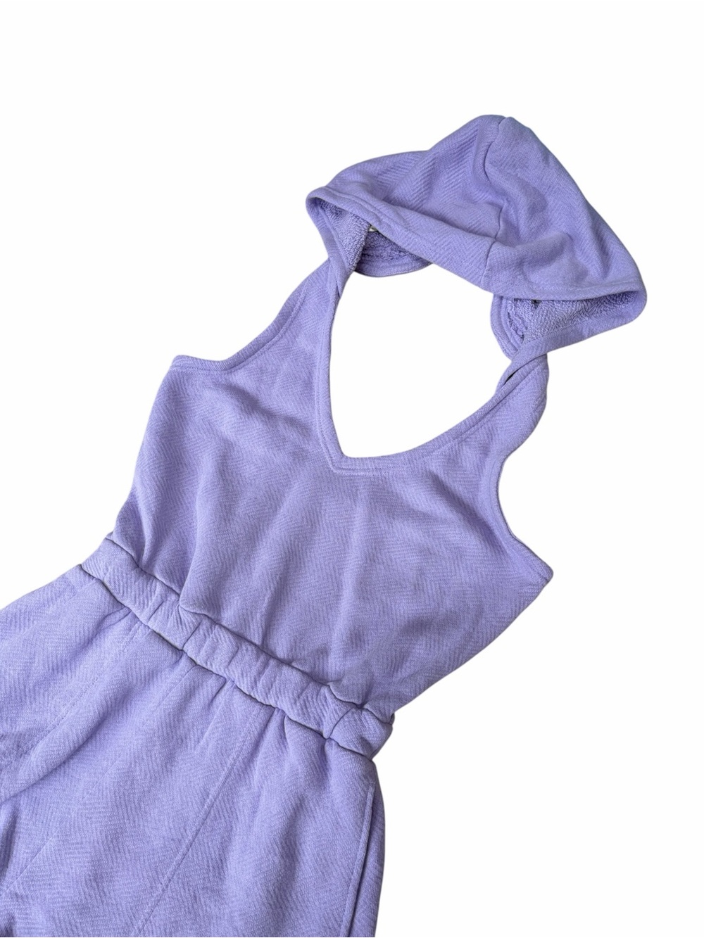 Free People Halter Hooded Romper size small, NWT - Picture 4 of 6